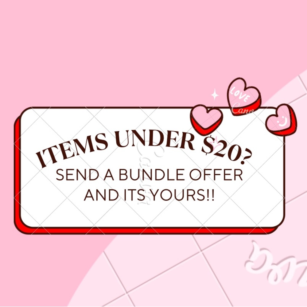 ❤️READ: UNDER 20? It’s yours!❤️